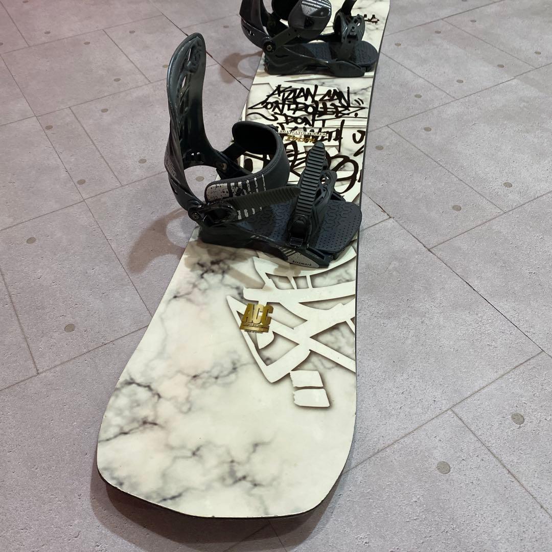 ★ACC スノーボード　kissmark キスマーク　ヴィンディング　セット　板