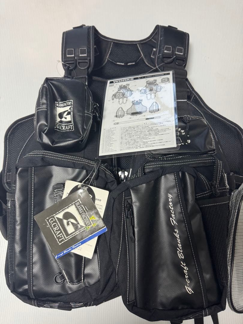 G.CRAFT ブラックライフジャケット
