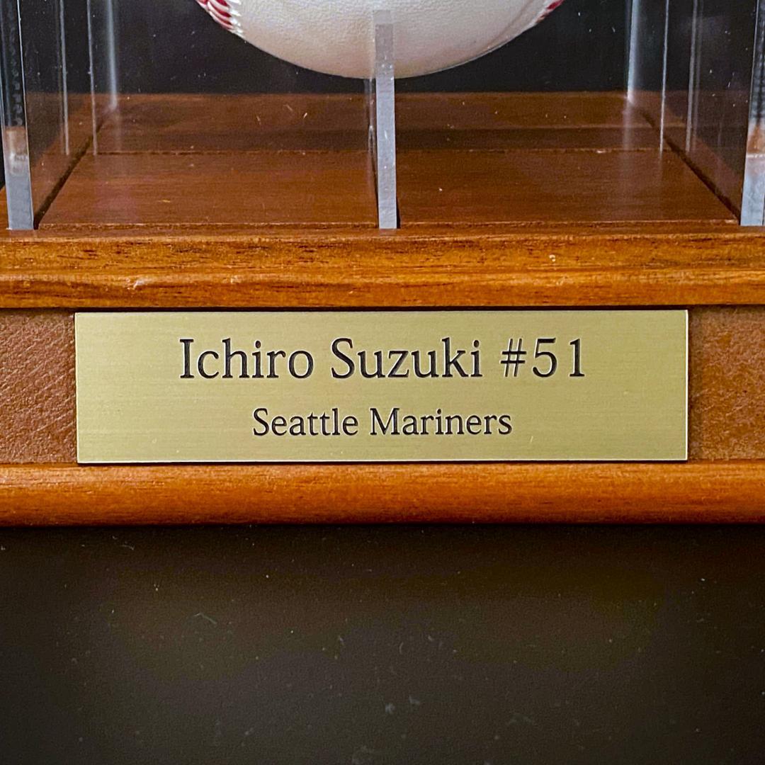 【至宝】イチロー★直筆サインベースボール★写真付き