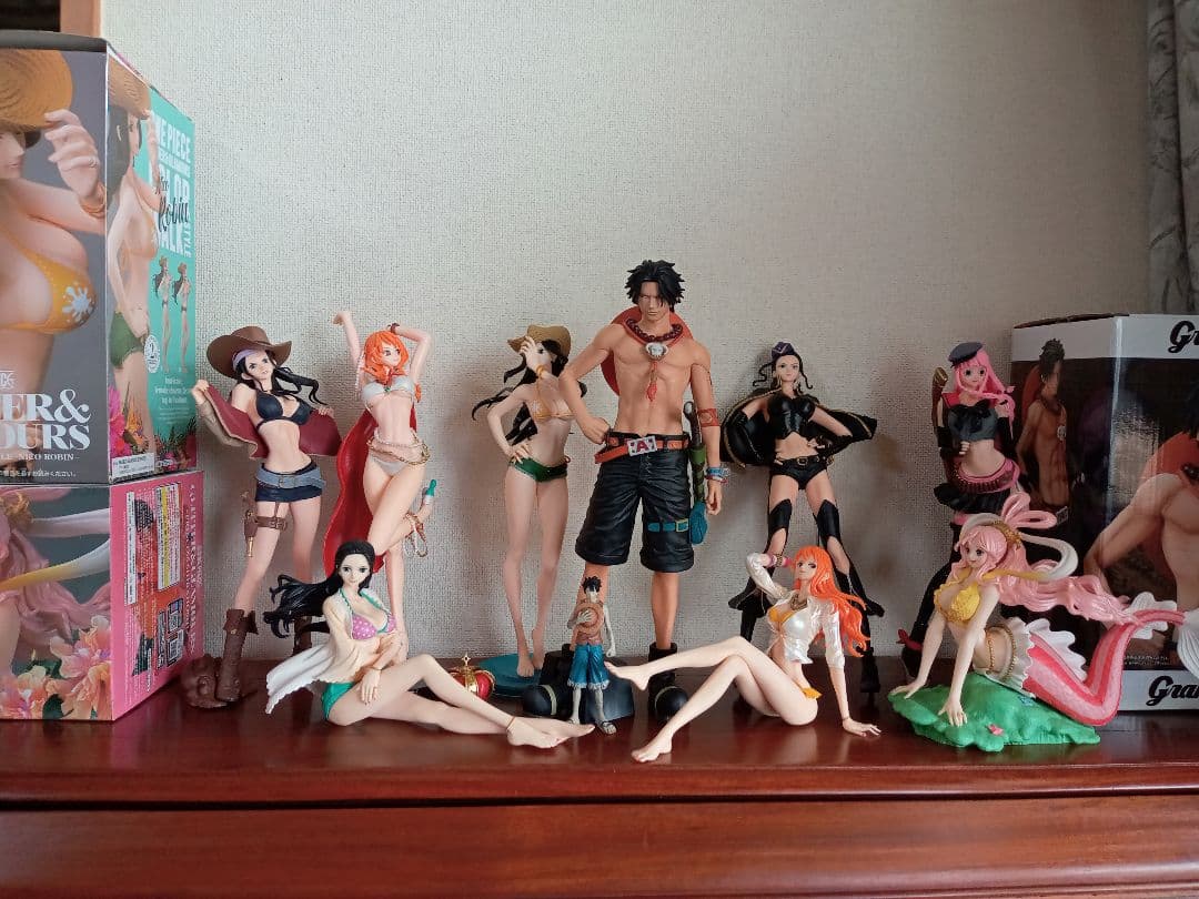 ワンピース フィギュアセット 9体 プラスミニルフィ