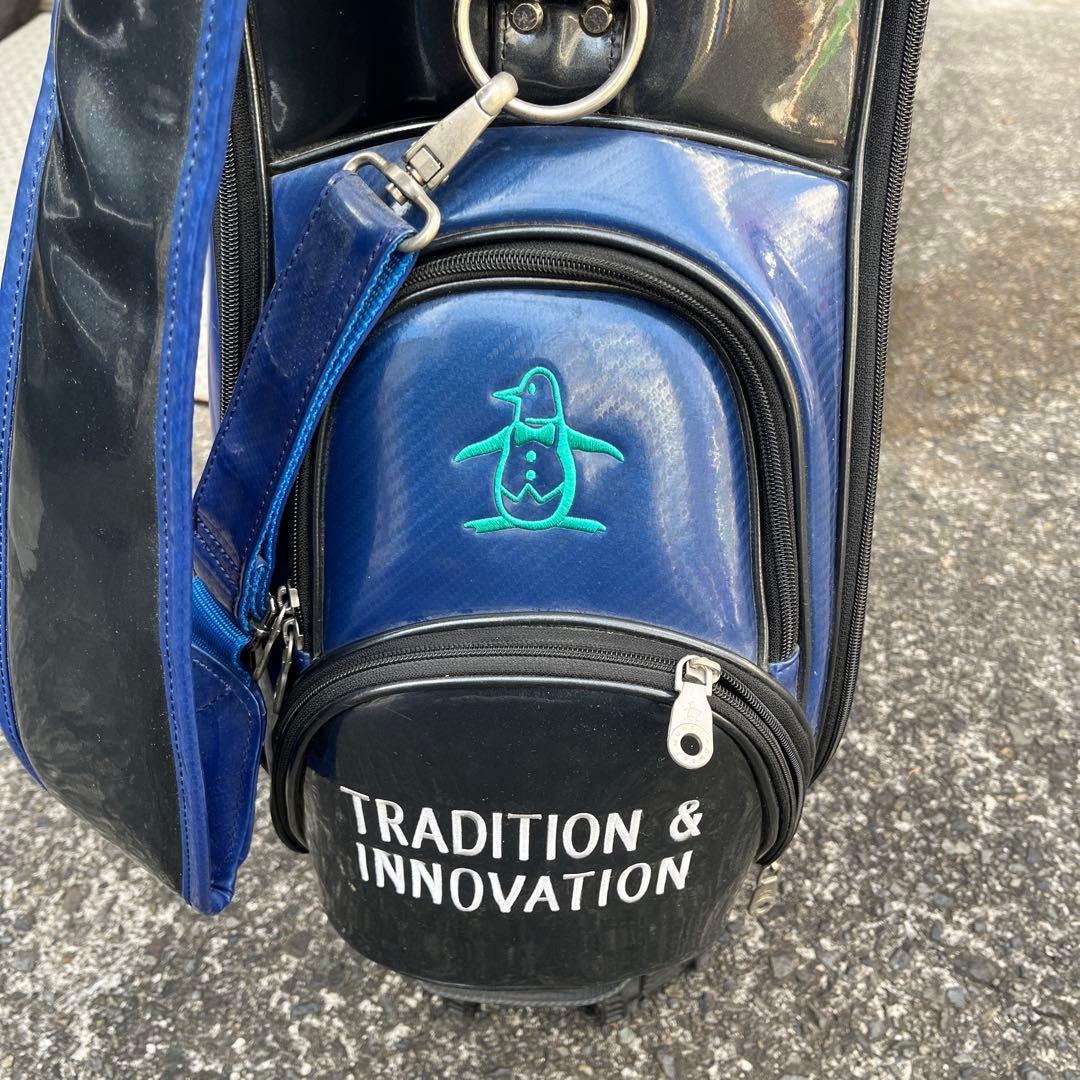 Munshigear 青 キャディバッグ