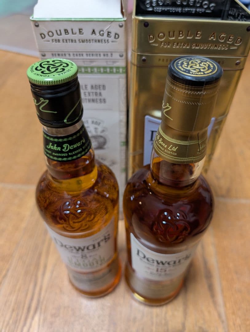 Dewar's 15年 & 8年 Illegal Smooth ウイスキーセット