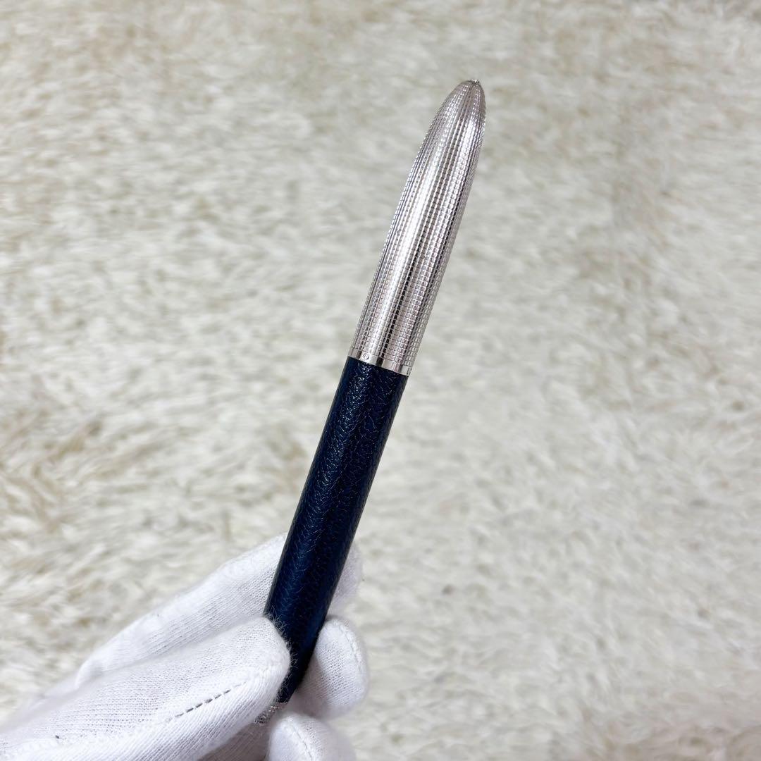 【極美品】ルイヴィトン ボールペン ドックキュイール ネイビー ローラーボール