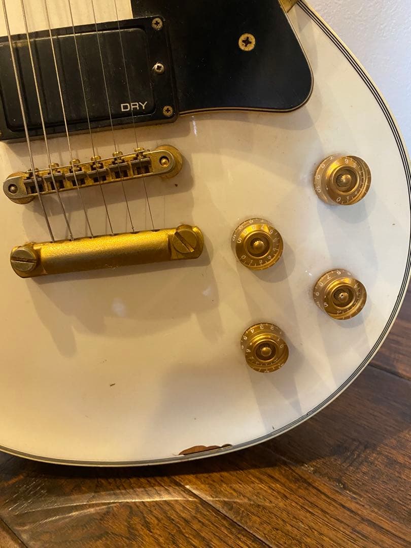 ブ*グ様 Greco レスポールカスタムタイプ ホワイト 70s〜80s 日本製