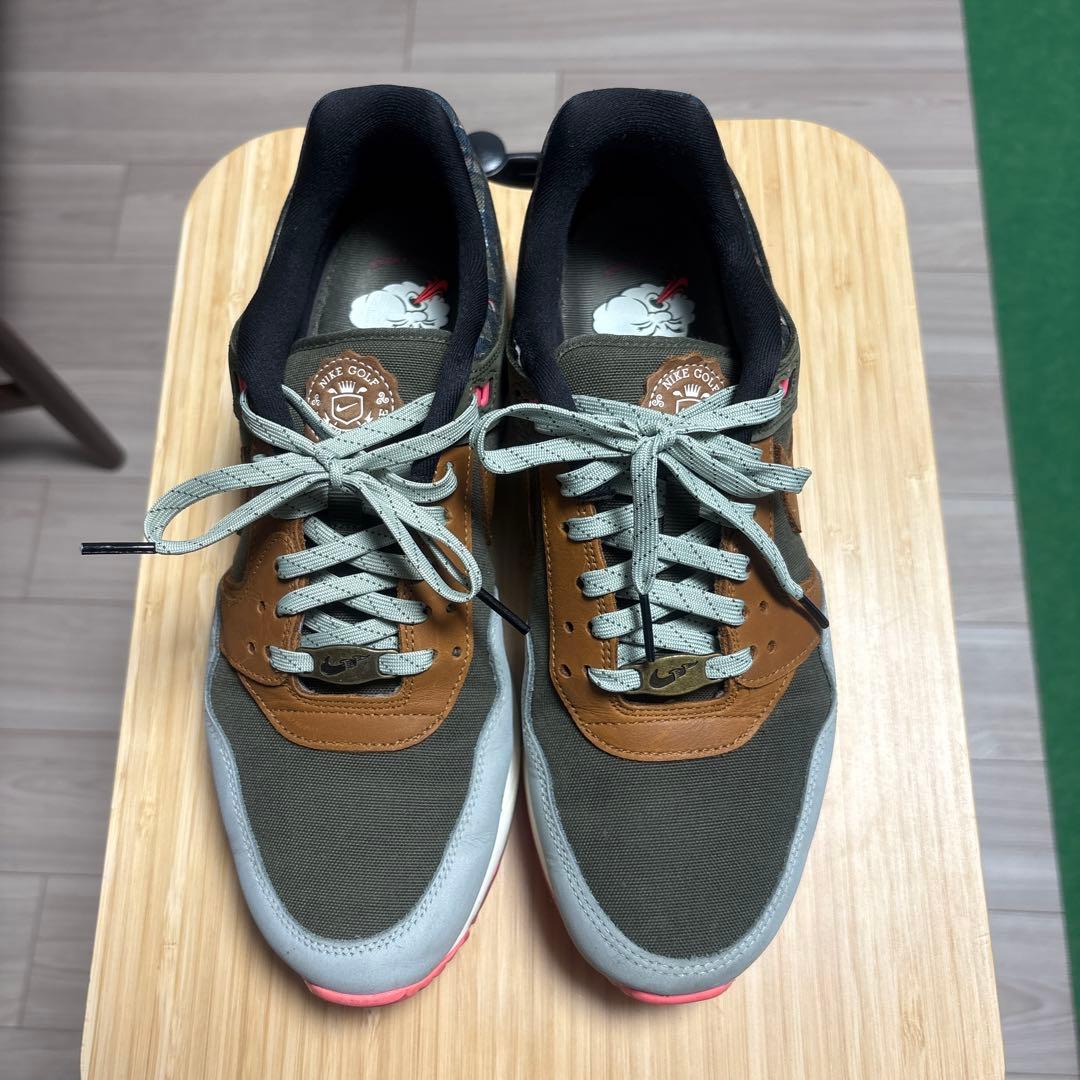 【美品】NIKE ペガサス　ゴルフシューズ　27cm ゴルフマーカー付き