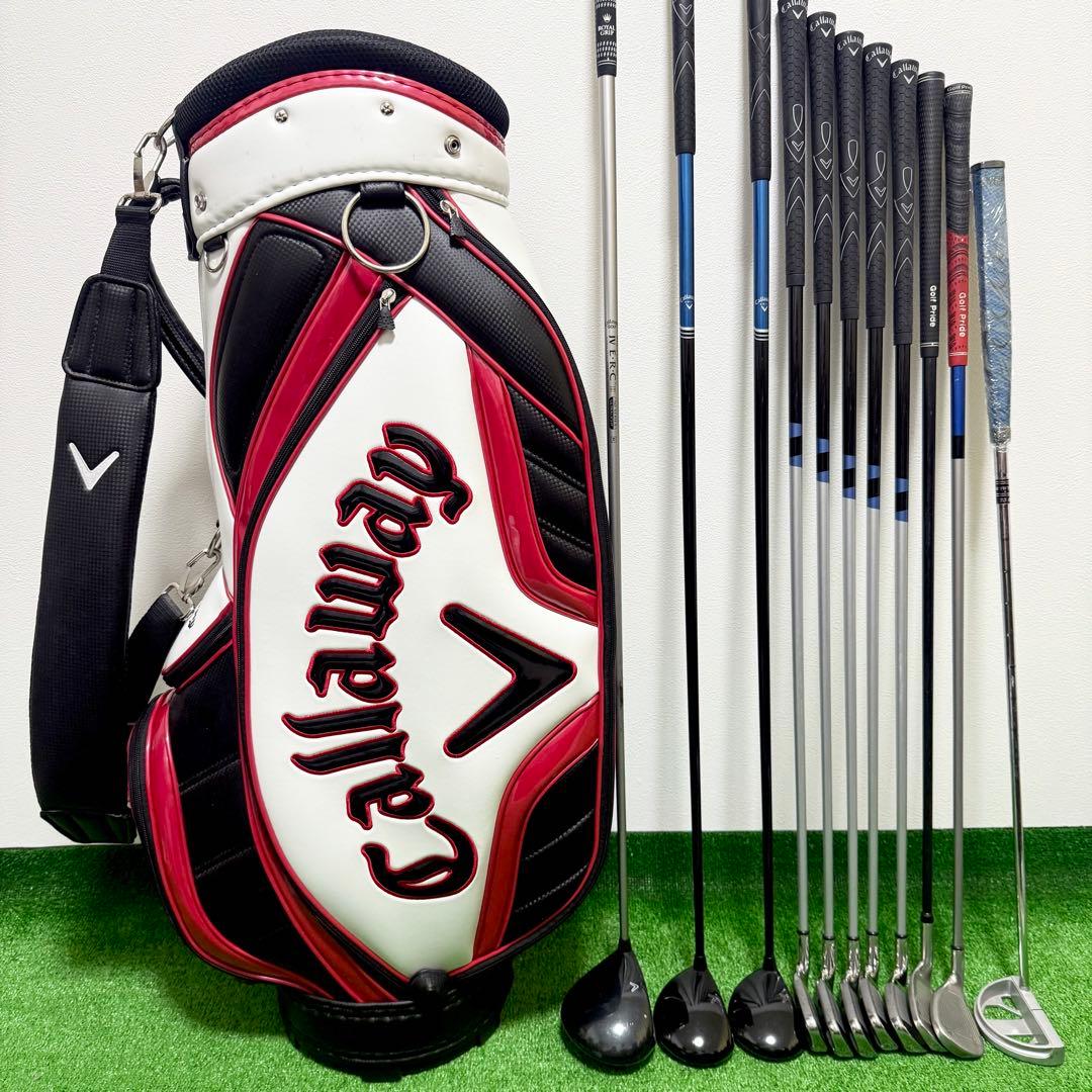 キャロウェイ ウォーバード 初心者 メンズ ゴルフクラブセット フルセット 一式