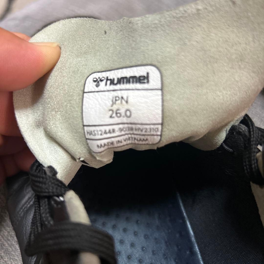 hummel VOR ブラック サッカーシューズ