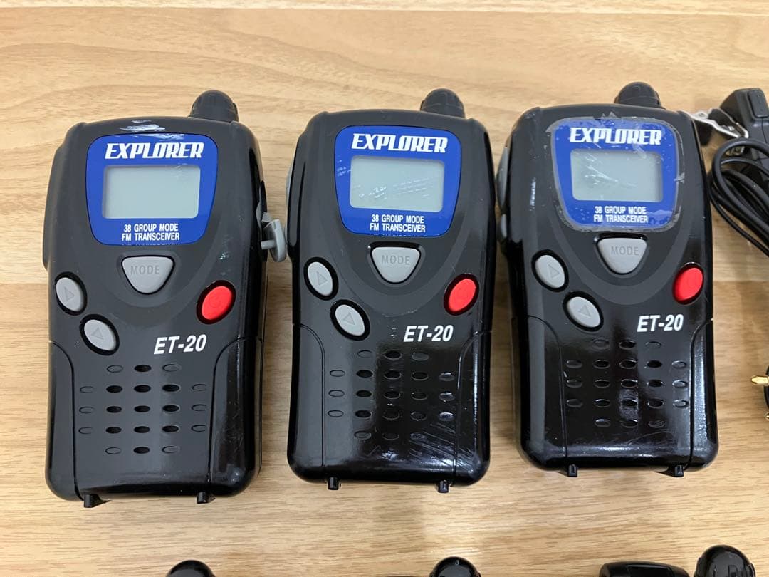 EXPLORER ET-20 トランシーバー 6台セット