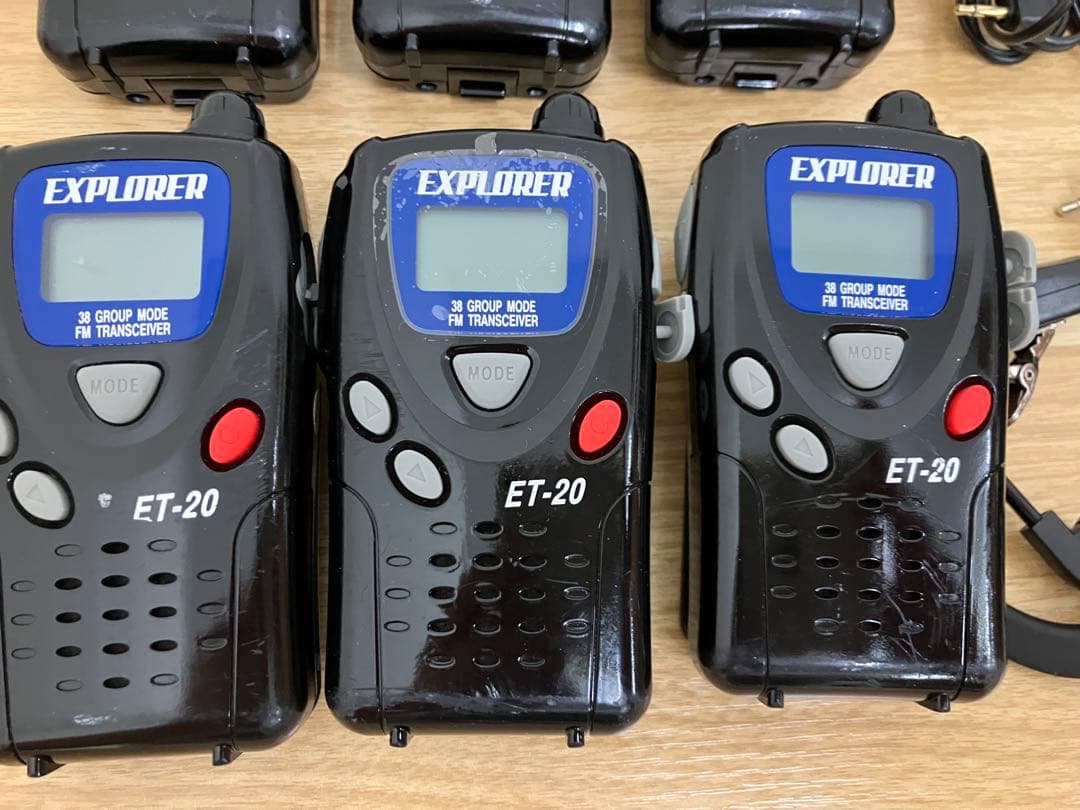 EXPLORER ET-20 トランシーバー 6台セット