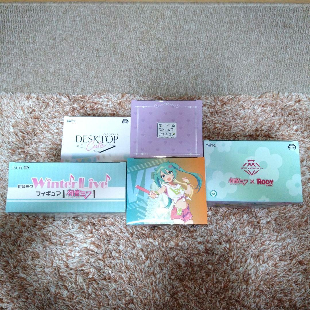 初音ミク プライズフィギュア 5種セット