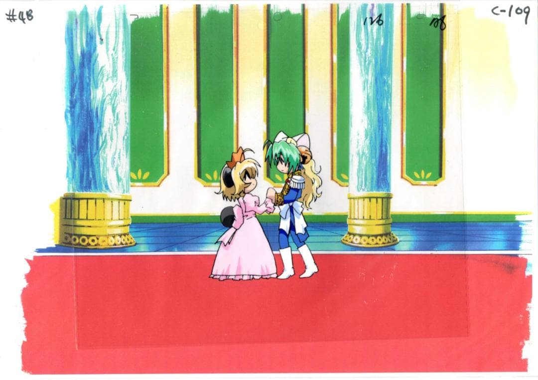 デジキャラット　セル画　2枚セット