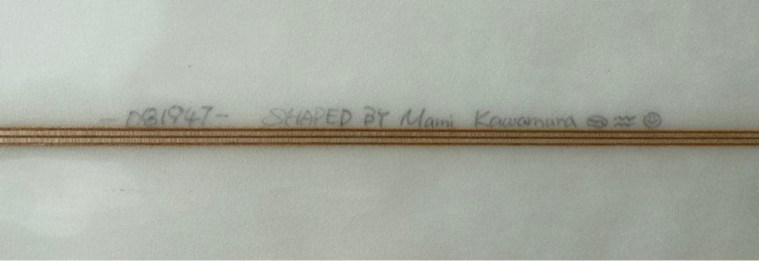 稀少・激安 AQUARIUS SURFBOARDS mami shape 9'１