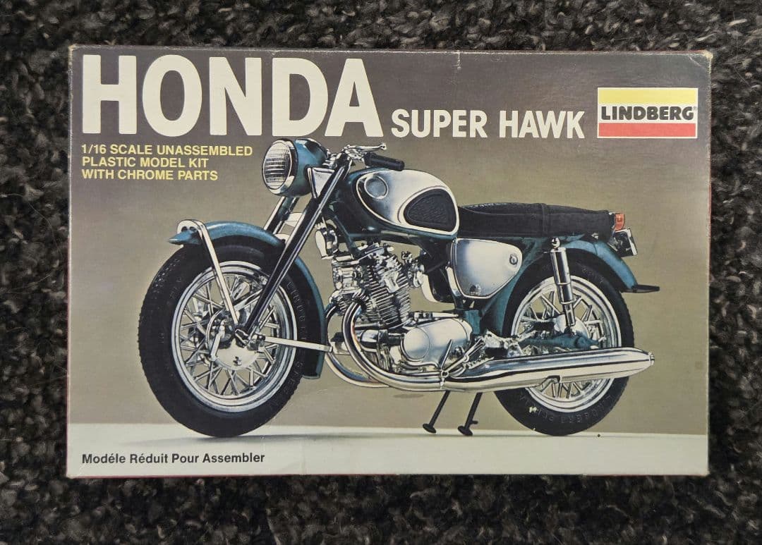HONDA CB72 プラモデルキット6種類コンプリートセット