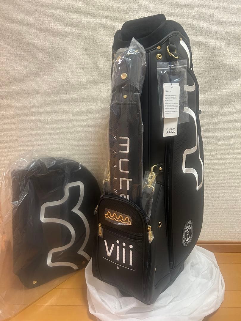 muta　新作ゴルフバッグ＆ヘッドカバーセット★定価219450円★