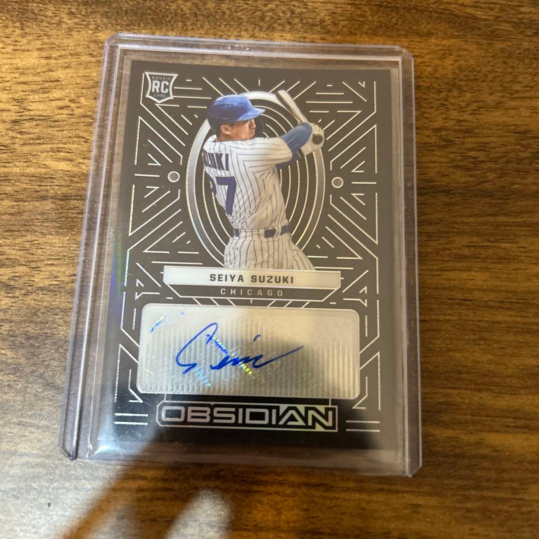 鈴木誠也 panini サインカード