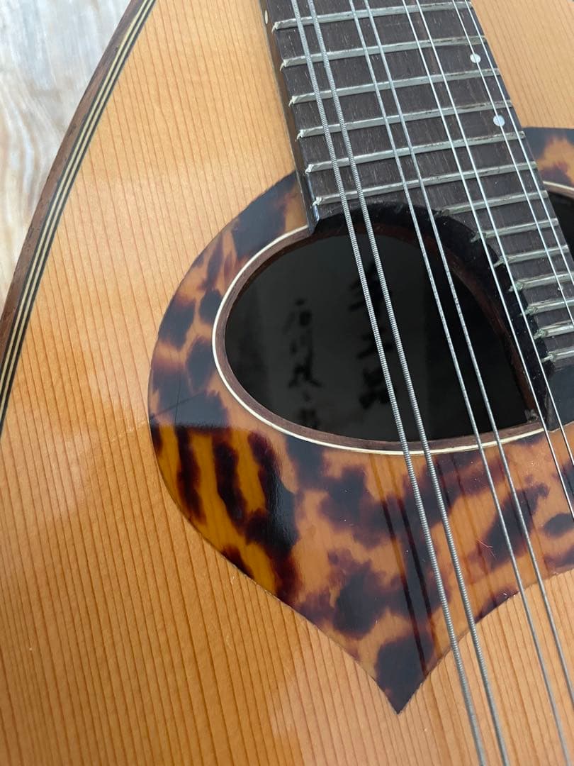 石川捷二郎 製作 手工品 No,3マンドリン1986年 S.ISHIKAWA