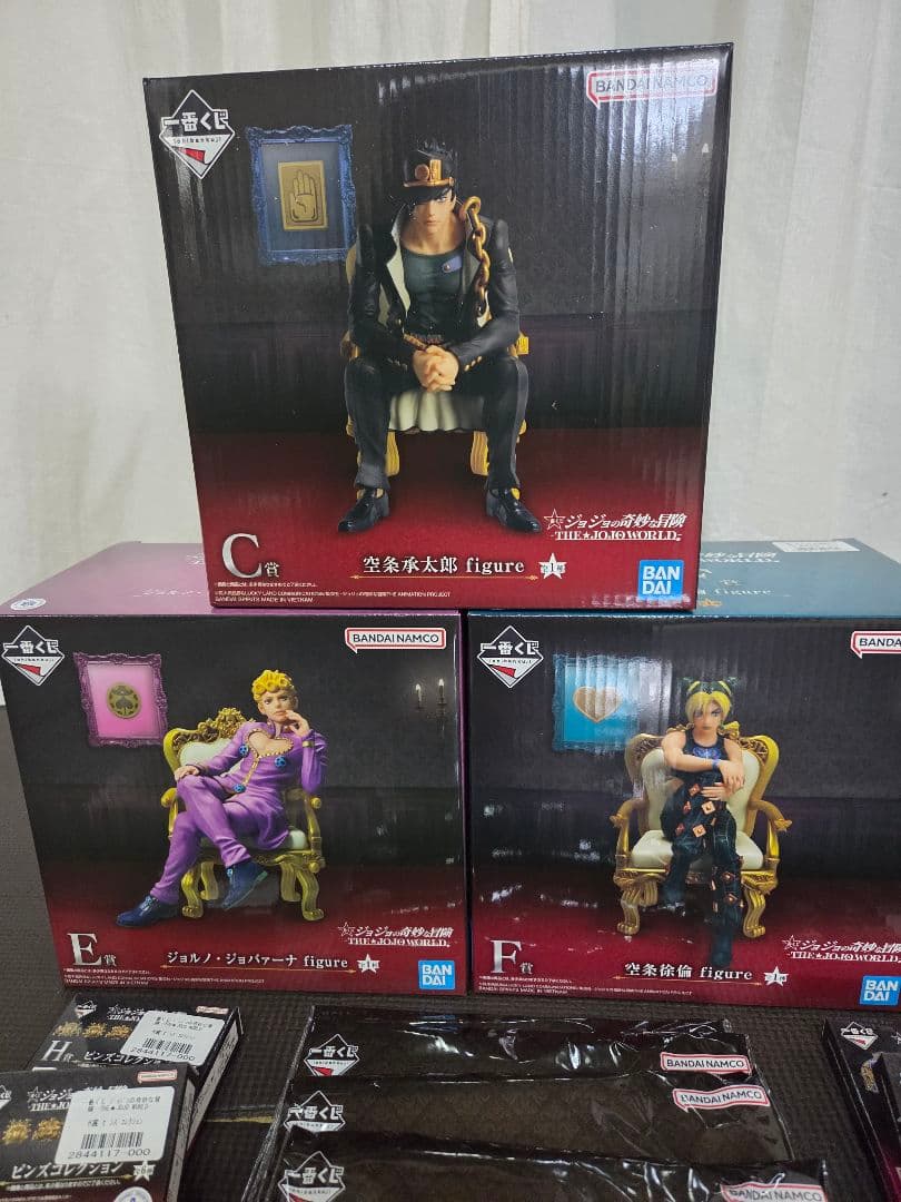 一番くじ ジョジョ THE JOJO WORLD フィギュアセット