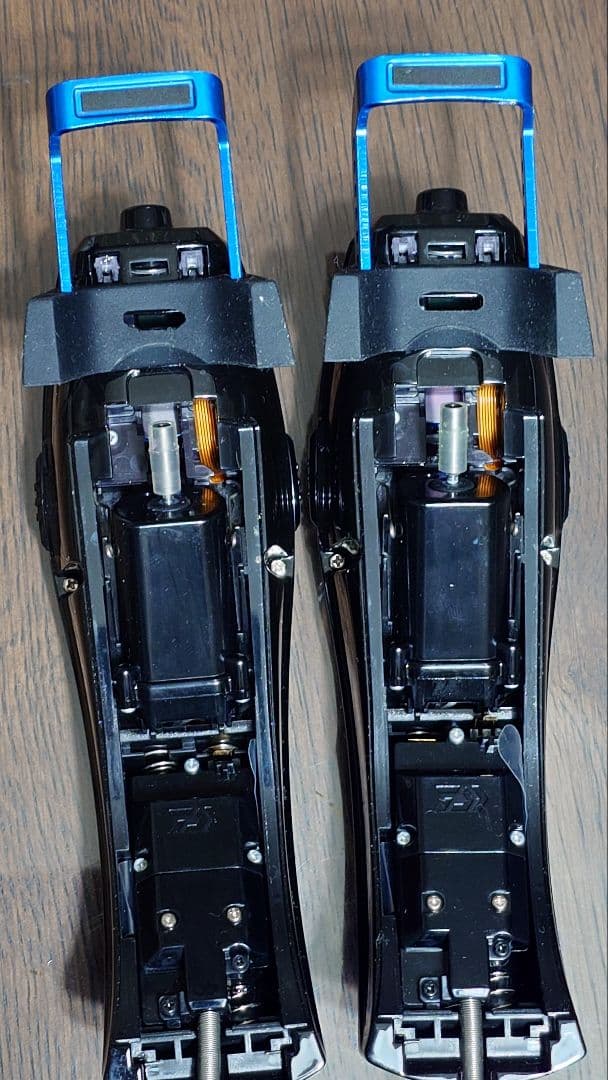 わかさぎ電動リール クリスティア CRT R αメタルパープル■限定品■✕２台