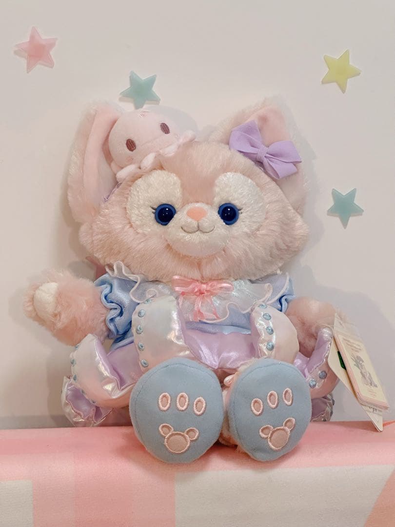 【お顔厳選】上海ディズニー　夏日限定　リーナベルぬいぐるみSSサイズ