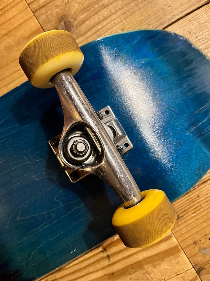 グラデーションスケートボード（青赤）コンプリート