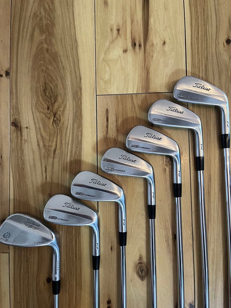 タイトリスト712MB 4-9 ボーケイSM5 48° 7本セット