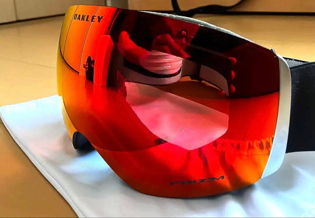 【OAKLEY ゴーグル】ノンフレーム Prizm オレンジレンズ