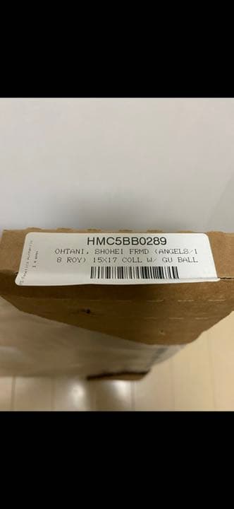 大谷翔平 メジャーデビュー戦記念 フォト MLB証明 世界で限定 200個