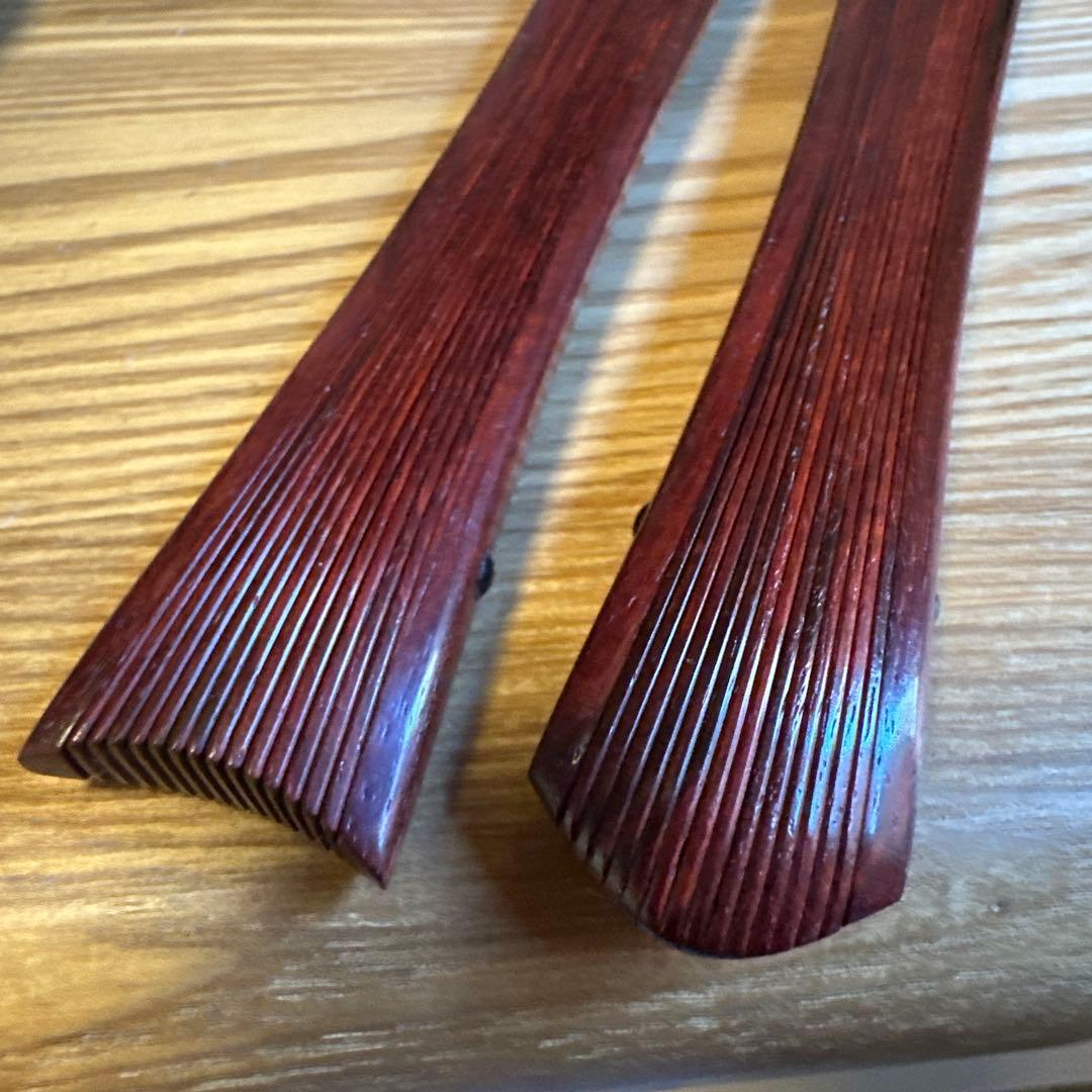 折扇、インド紫檀、本物保証中美扇 中国画 書道 中国美術 在銘あり 任在銘 両面