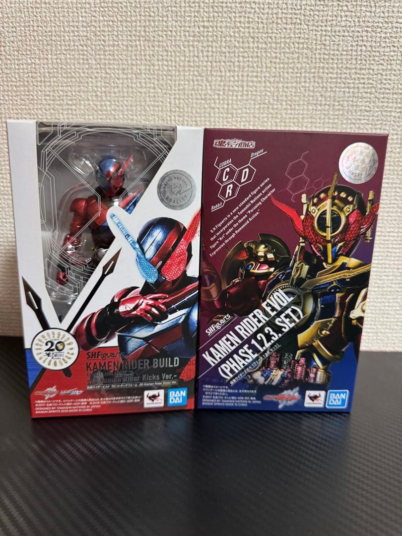 S.H.Figuarts 仮面ライダーエボル& ビルド平成20周年 まとめ