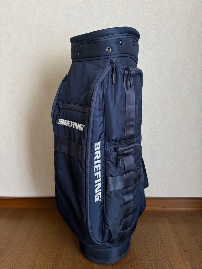 ブリーフィング BRIEFING 軽量 キャディバッグ CR-6 ネイビー