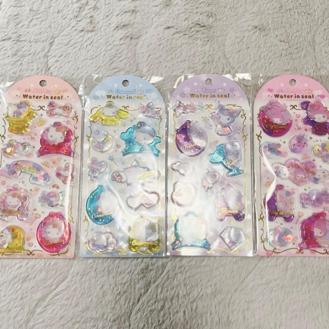 ボンボンドロップシール サンリオ ウォーターインシール カプセルポップシール