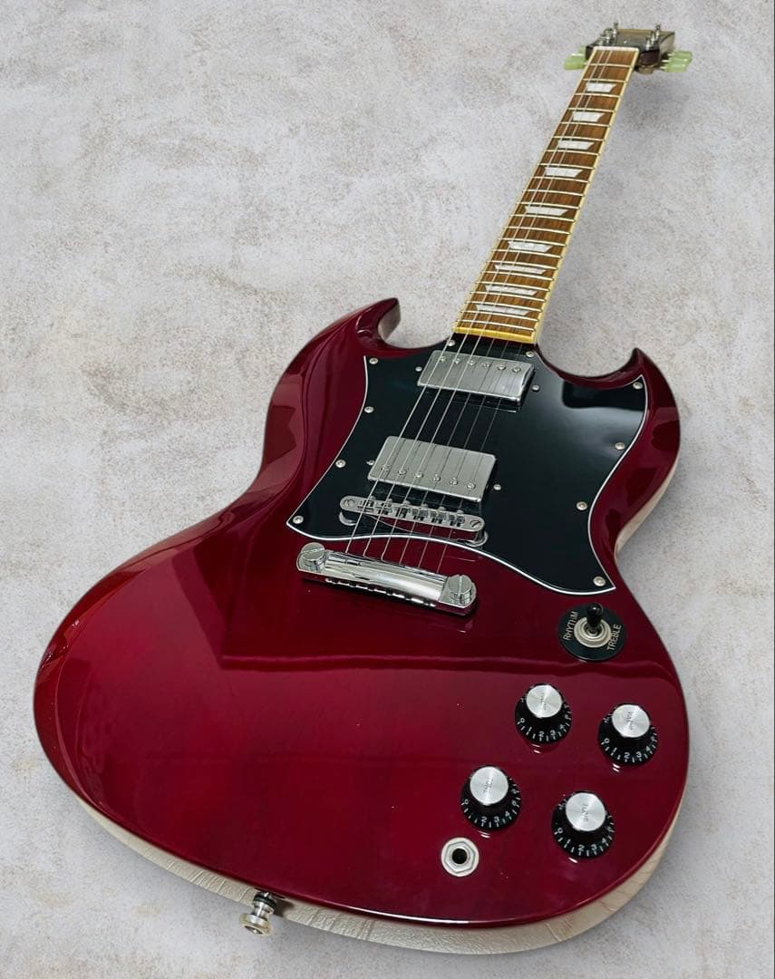 （美品）GrassRoots G-SG-STD エレキギター チェリー色