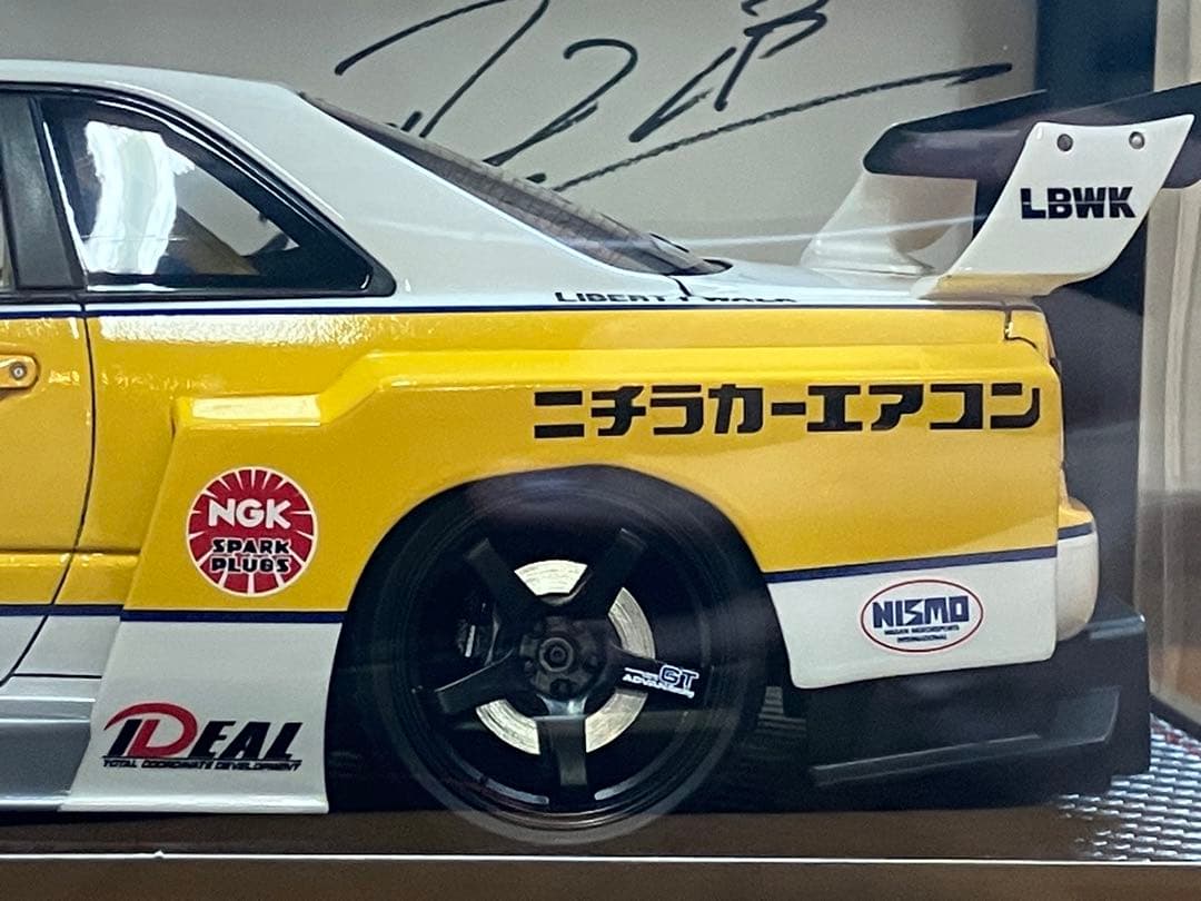 イグニッションモデル　1/18 WEB限定　LB ER34 スーパーシルエット