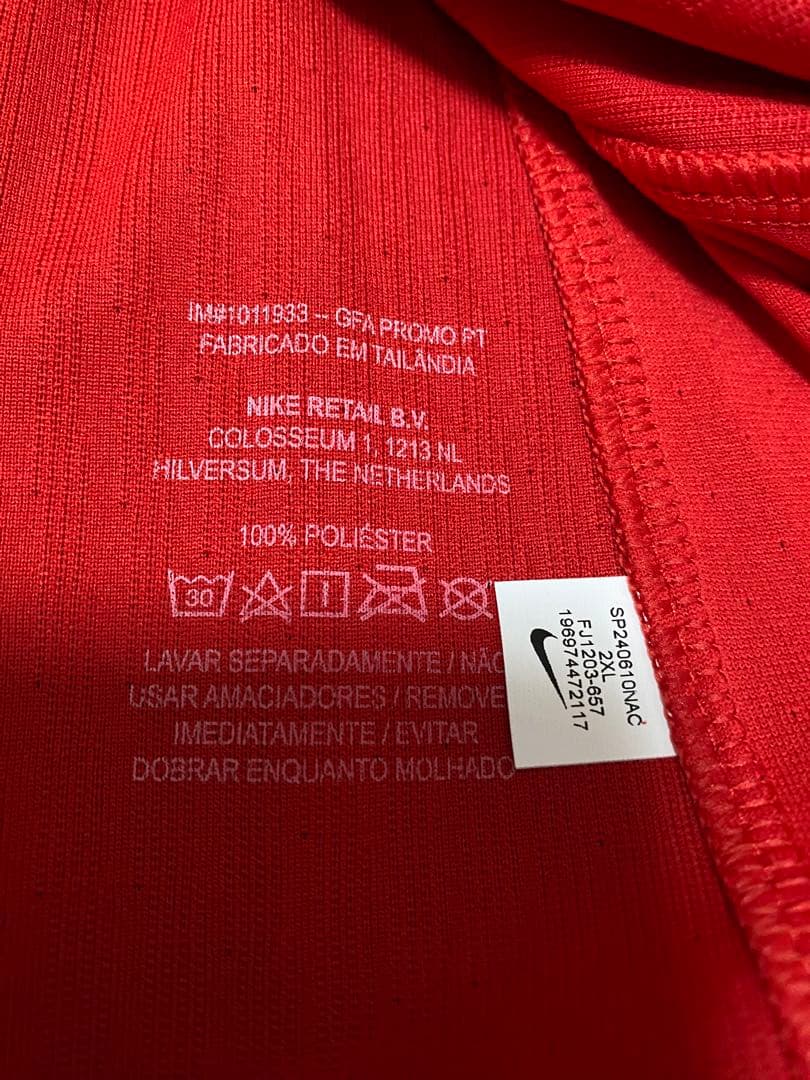 ポルトガル代表2024長袖ユニフォーム　クリスティアーノ・ロナウド選手支給品