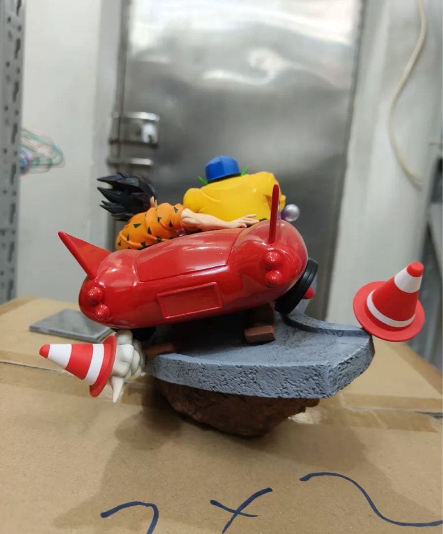 ドラゴンボール 孫悟空 ガレキ ガレージキット スタチューX①⑤④