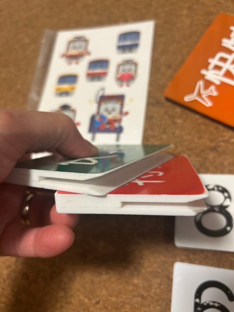 京急/種別札/本物/希少/経年変化/京浜急行/おまけ/ステッカー/乗務員使用/