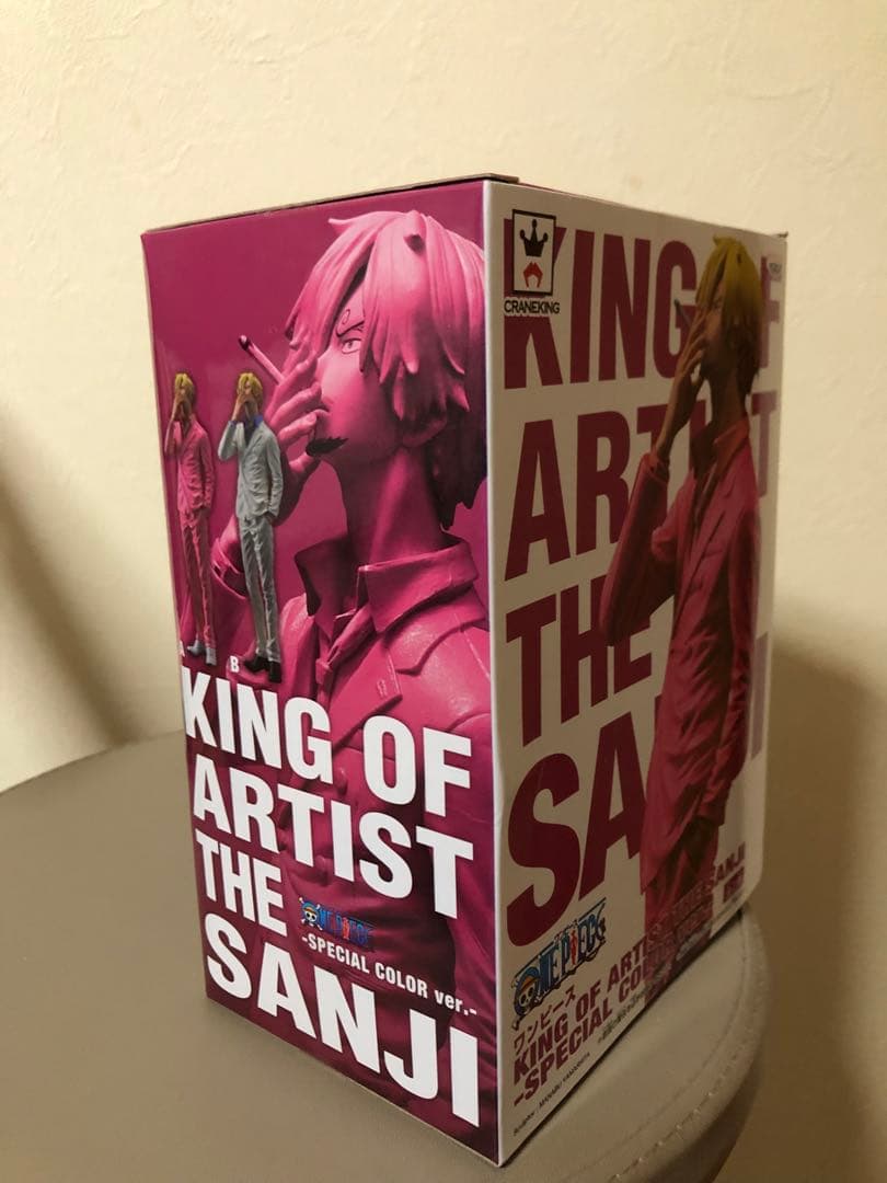 [新品未開封] ワンピースKING OF ARTIST サンジ 特別カラーピンク