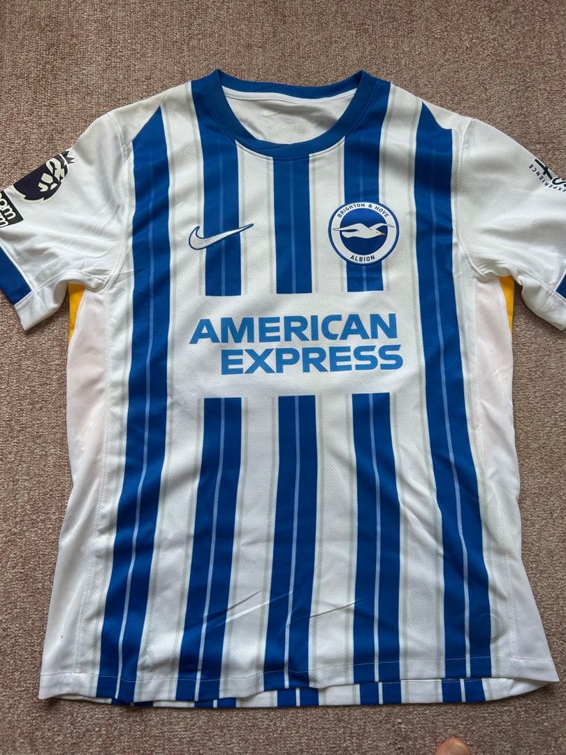 24/25 ブライトン　東京ヴェルディ戦実使用ユニフォーム　NO.37 WEIR