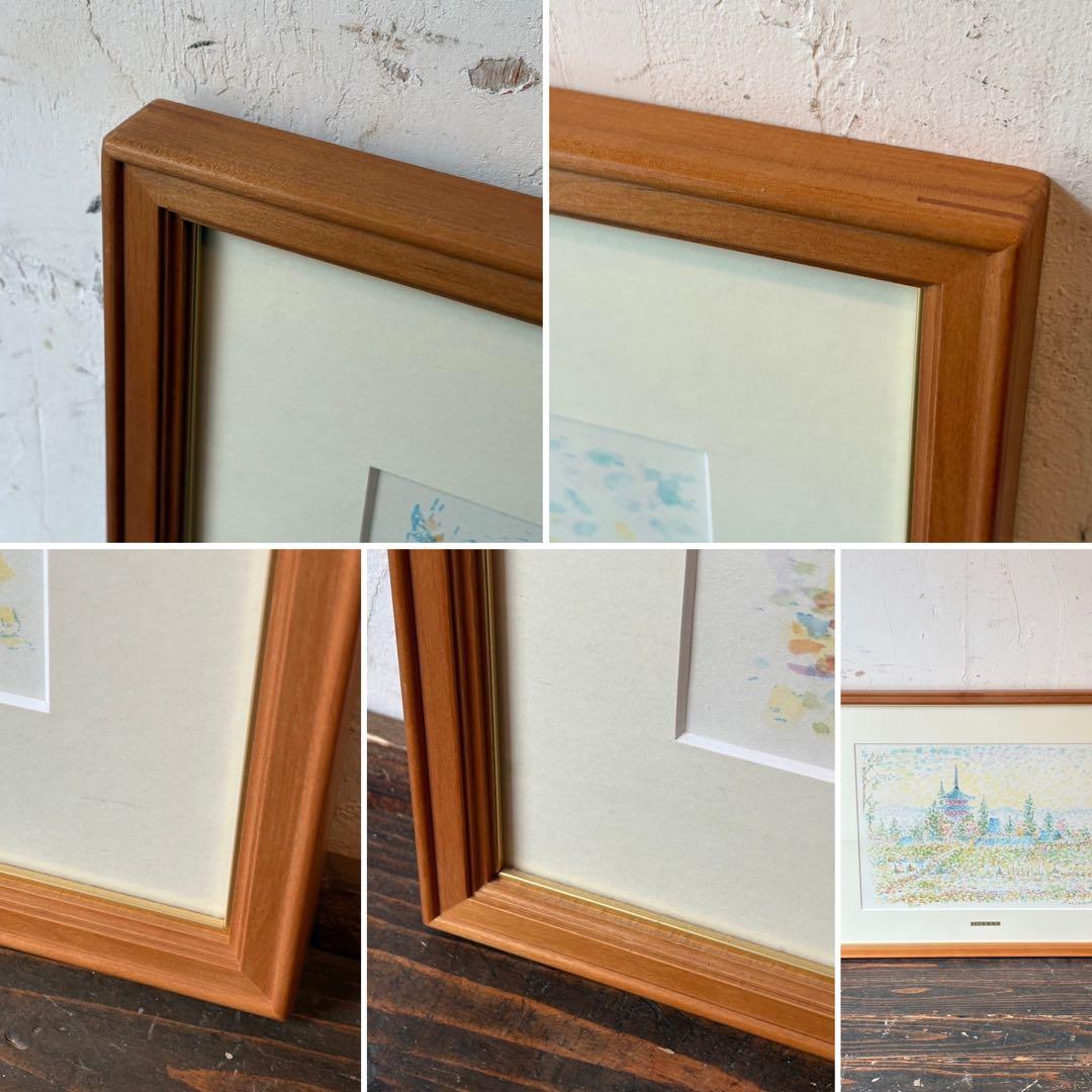 佐々木スカイ＊③ 絵画 リトグラフ セット鈴木信吾 他 直筆サイン入 額縁