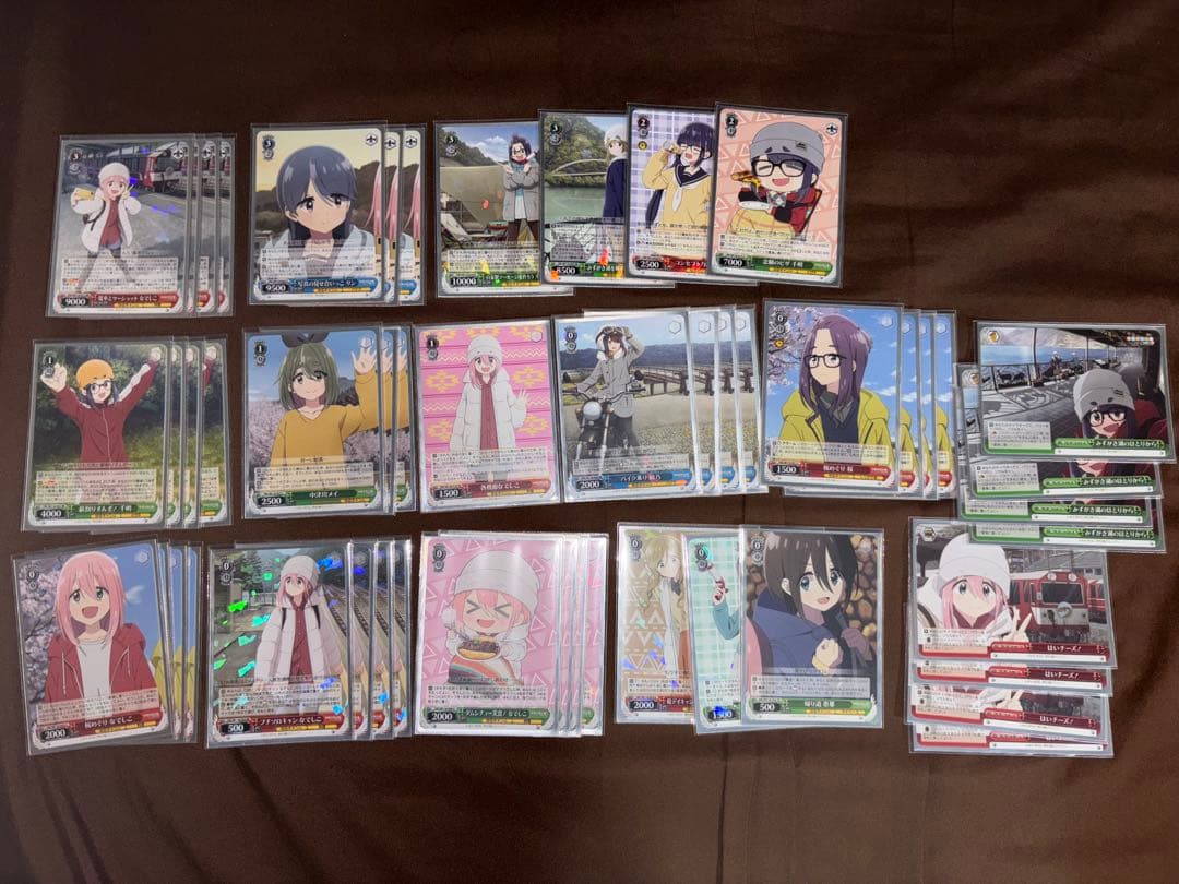 ゆるキャン　扉宝　デッキ　ヴァイスシュバルツ