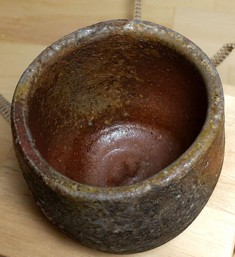 値下げ❕備前焼 酒呑 岡山県重要無形文化財 各見政峯 政峯窯