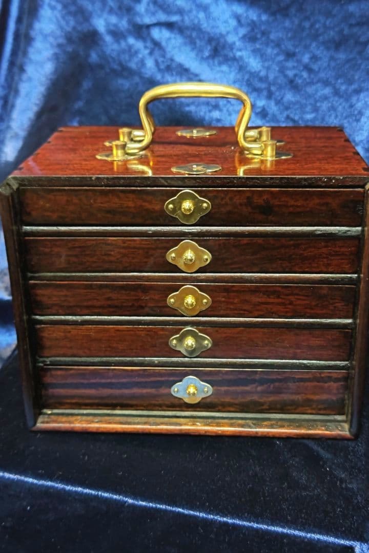 麻雀牌 骨牌 アンティーク 木箱 最高級 レトロ 竹牌