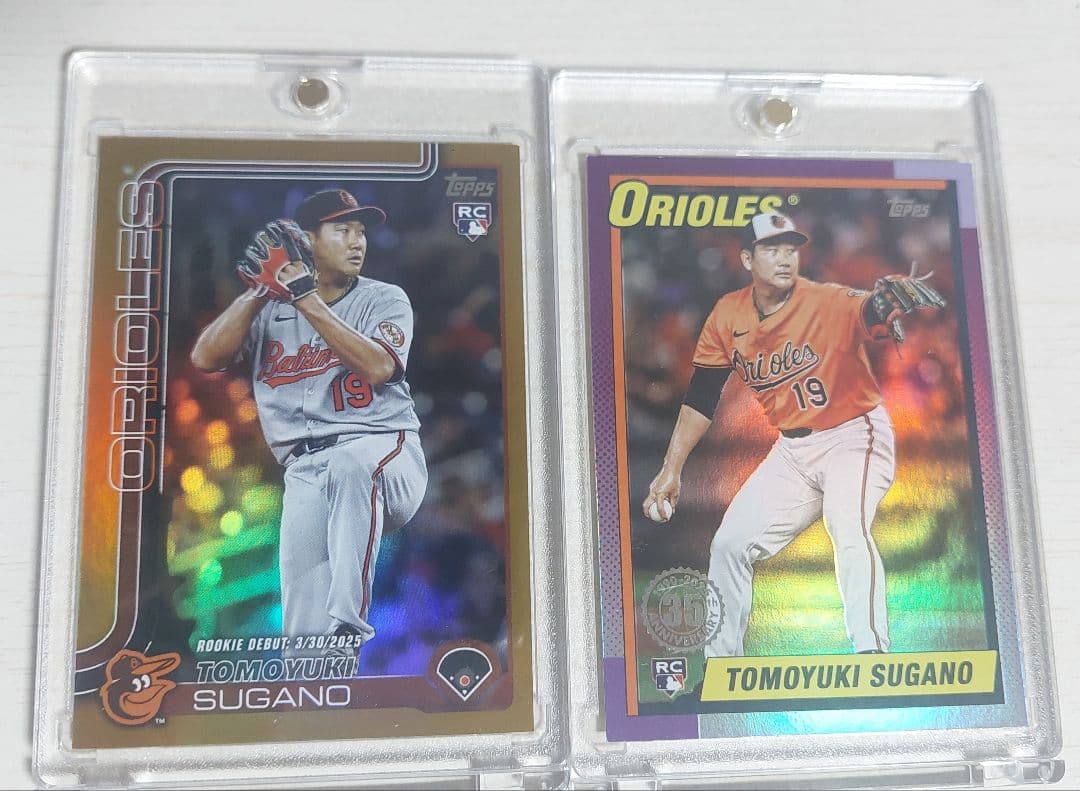 【希少】Topps 2025 菅野智之 RC 50シリカード＋2枚セット