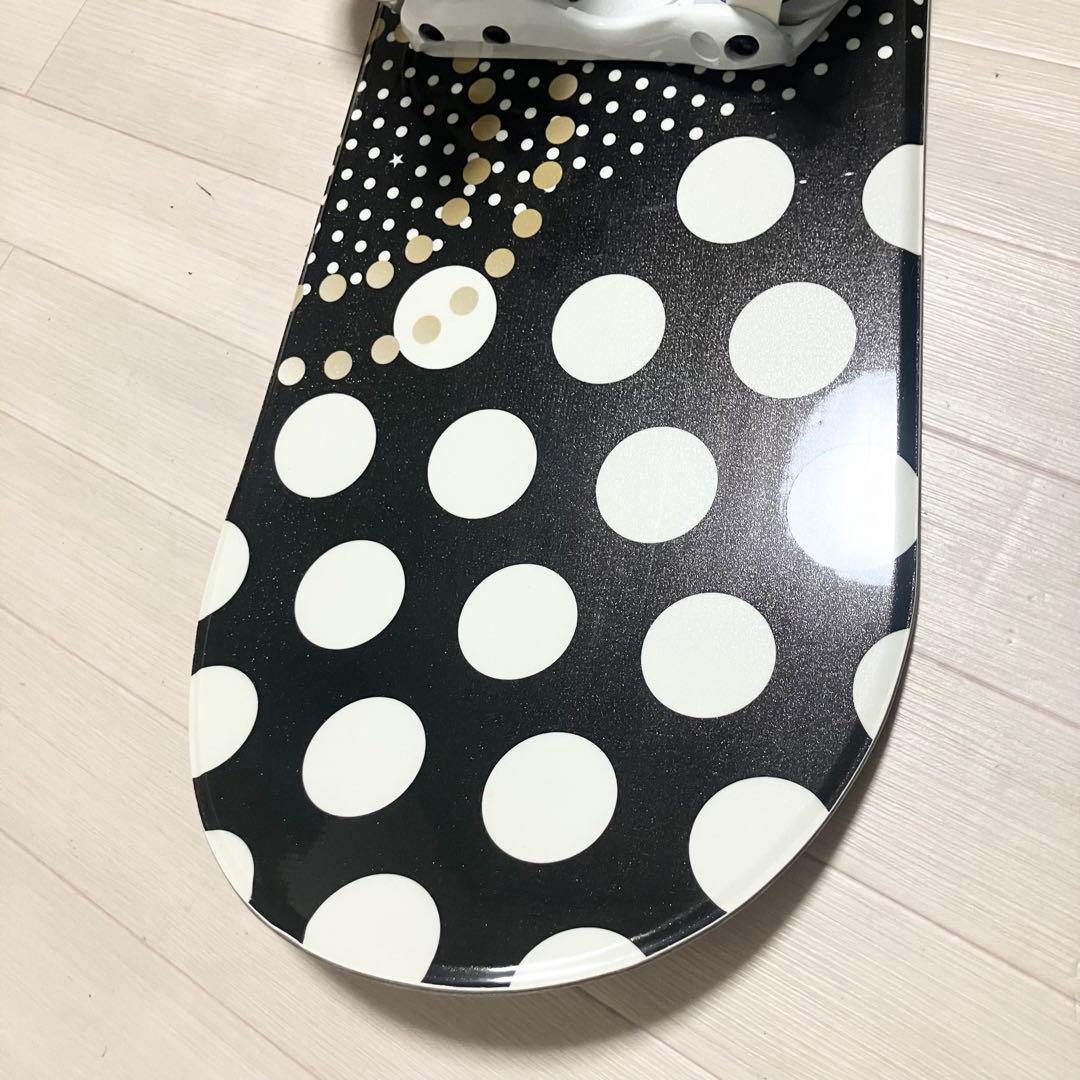 【美品】バック付/Stella STLOO QUEEN ステラスノーボード144