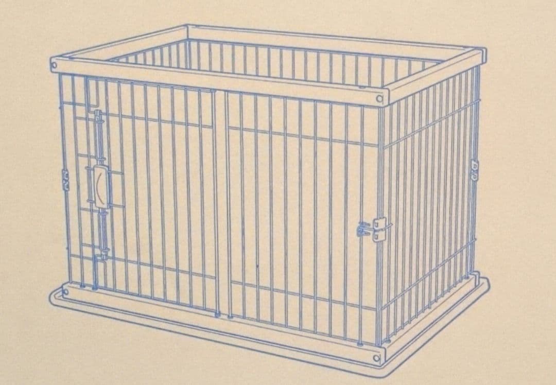 【未使用】リッチェル ペット用木製レギュラーサークルM 小・中型犬用