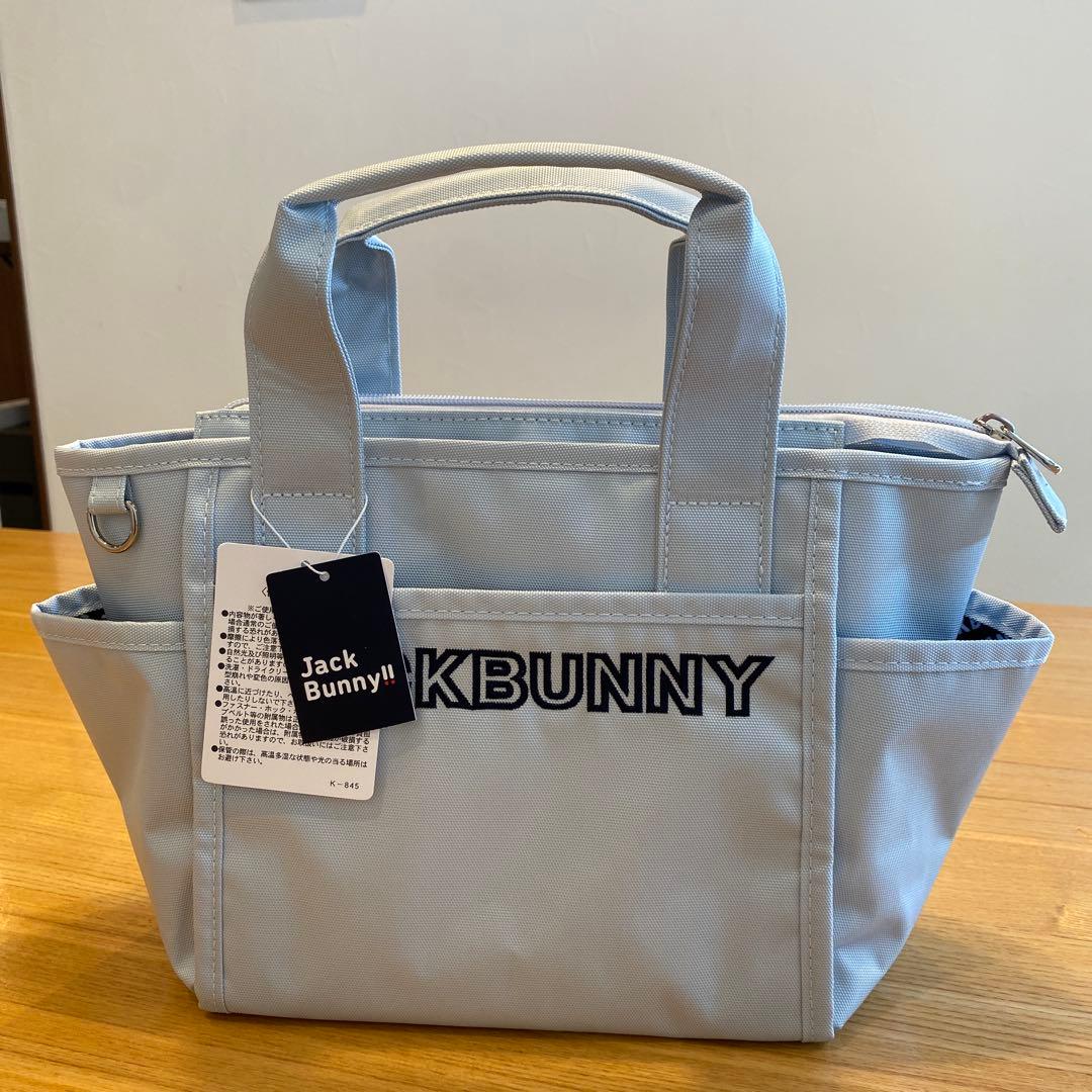 【新品】JACKBUNNY ライトブルー ゴルフバッグ