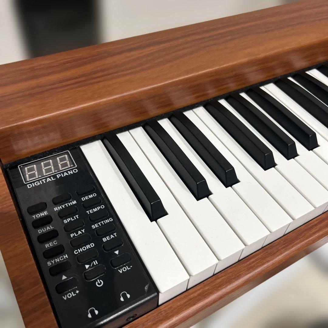 【美品】電子ピアノ 88鍵盤 スタンドセット 木製 CARINA