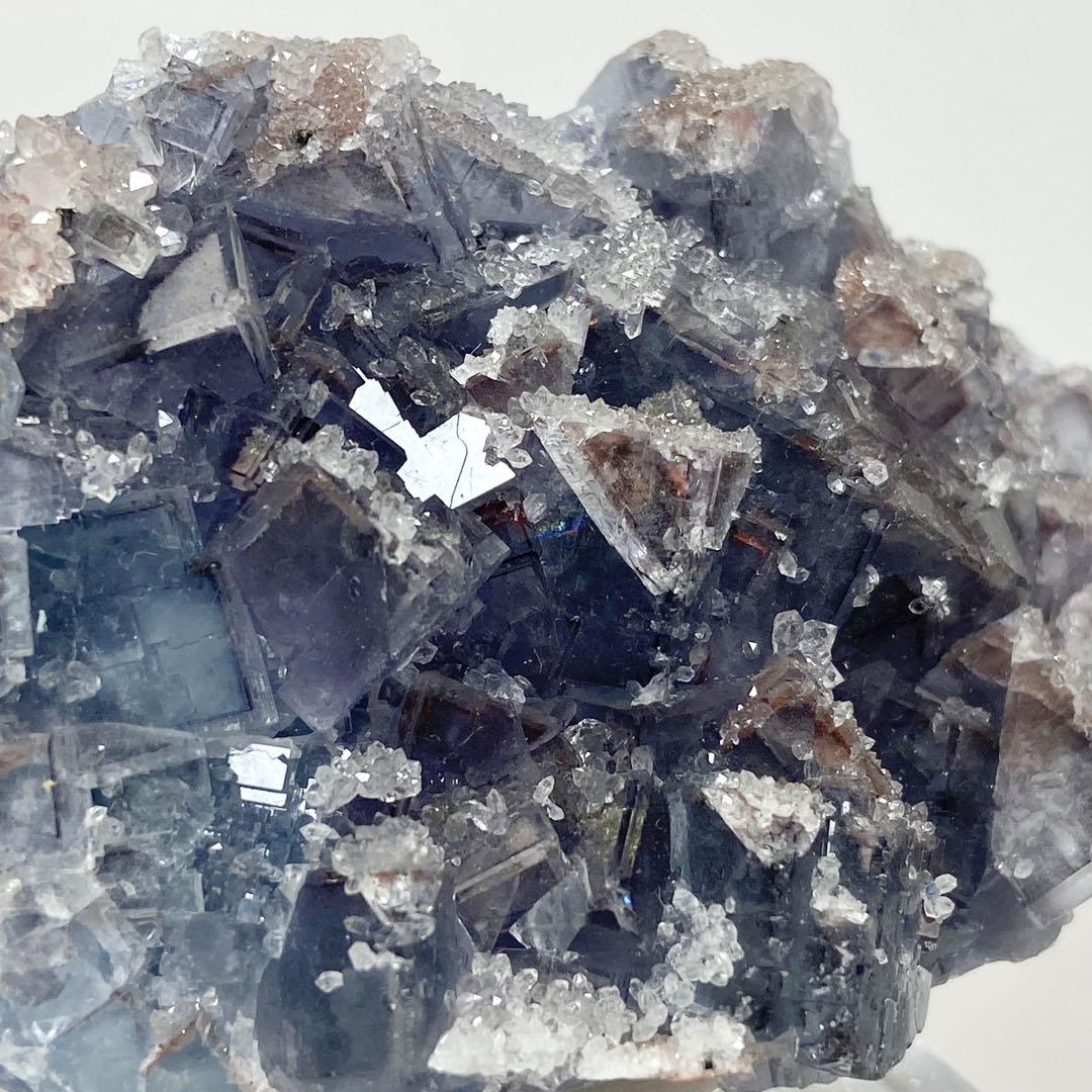 フローライト　クォーツ　蛍石　水晶　鉱物標本　原石　天然石　ストーン　インクル