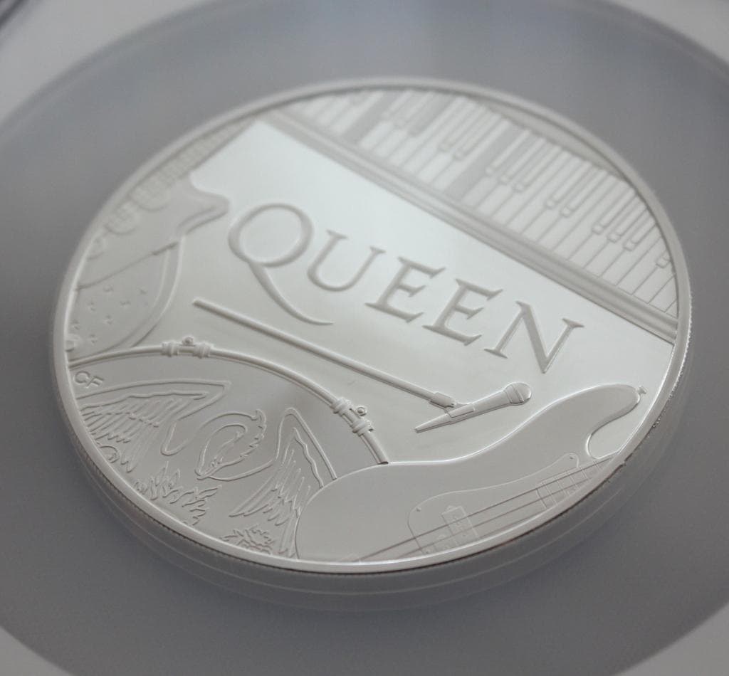 2020年 ミュージックレジェンド クイーン 5オンス銀貨 NGC PF70UC