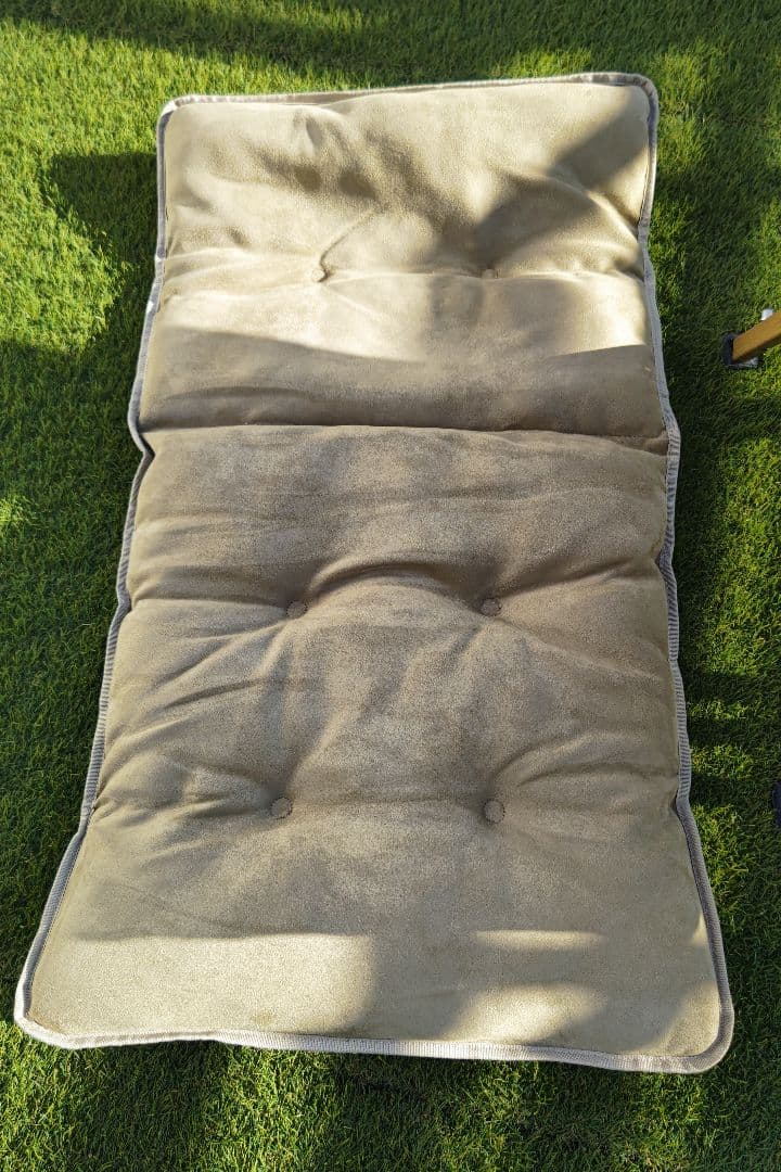 GROUSE グラウスチェア　クッション　2脚　サンド　アウトドア　冬キャンプ